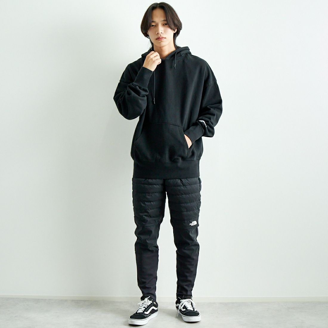新品】S ノースフェイス レッドランロングパンツ いたま ブラック NY82495