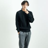 09 BLACK&&モデル身長：179cm 着用サイズ：40&&