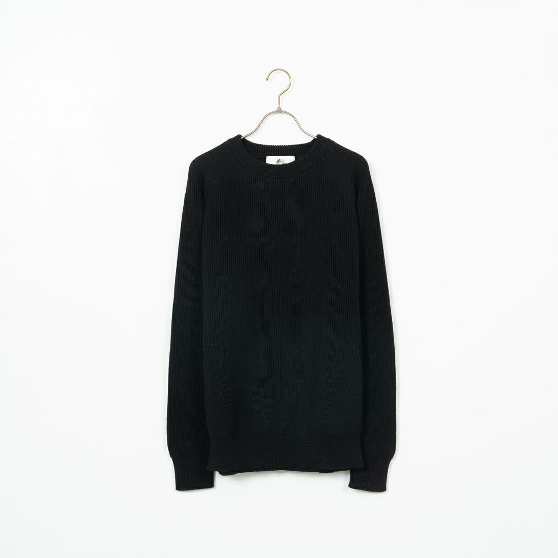 Vincent et Mireille [ヴァンソン エ ミレイユ] クルーネックセーター [VM242WA13010] 09 BLACK