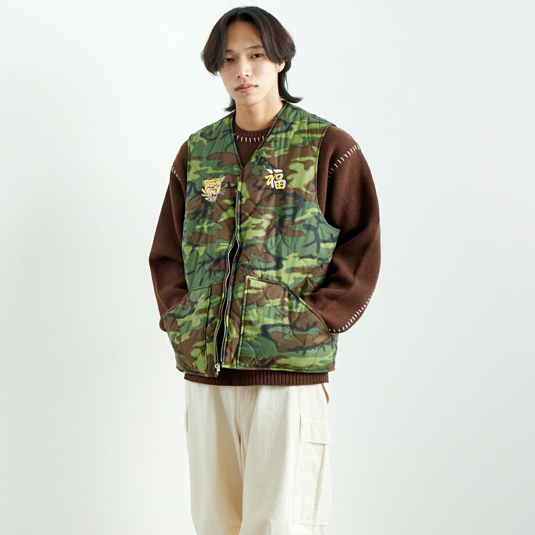 198 CAMO&&モデル身長：179cm 着用サイズ：XXL&&
