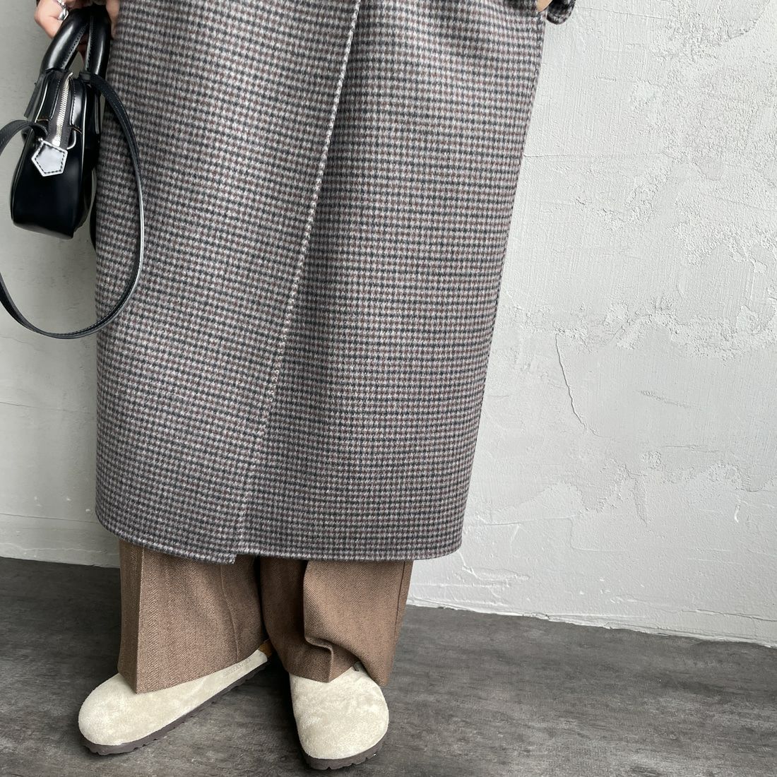 le glazik [ルグラジック] リバーダブルブレステッドコート [LG