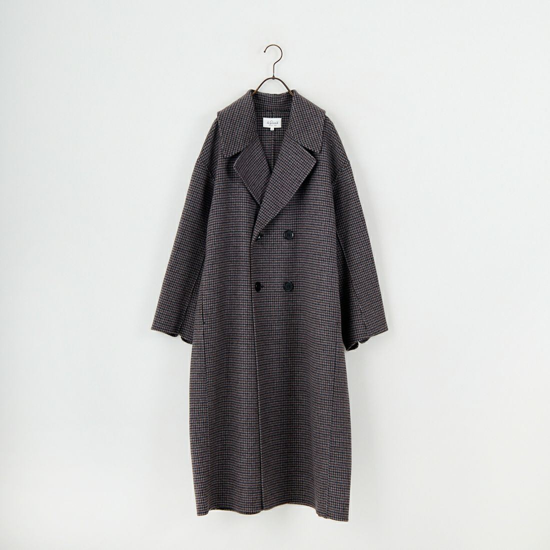 le glazik [ルグラジック] リバーダブル ブレステッドコート [LG-A0451LWW] BLK/BRN GU