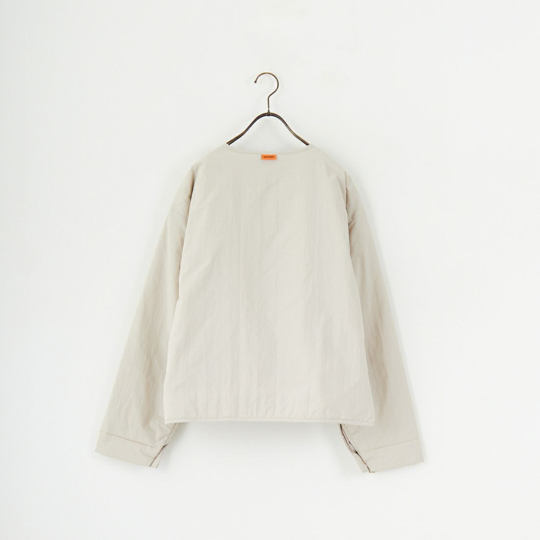 UNIVERSAL OVERALL [ユニバーサルオーバーオール] 別注 中綿入りノーカラージャケット [U2432452IN-JF] L.GRAY