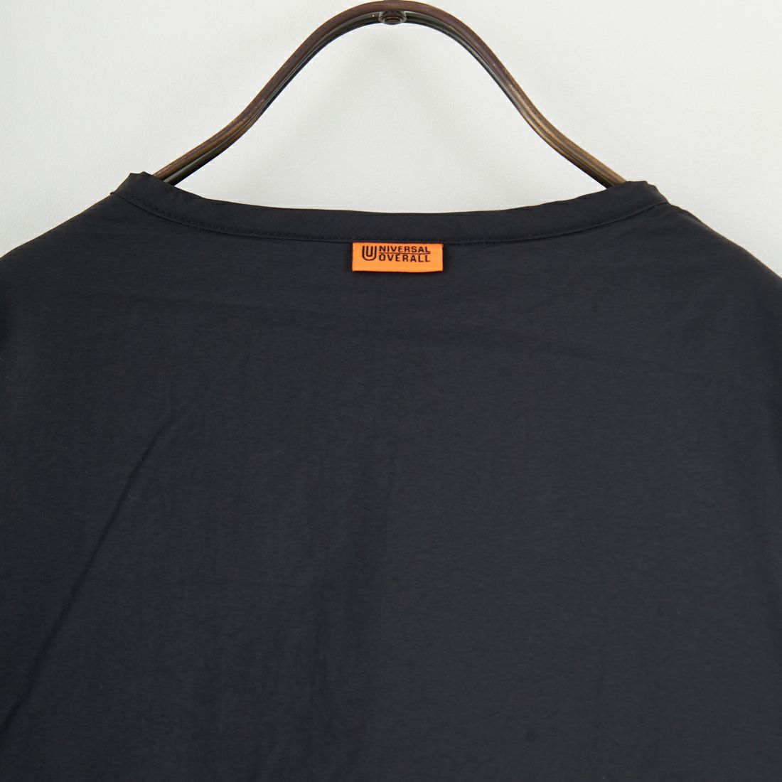 UNIVERSAL OVERALL [ユニバーサルオーバーオール] 別注 中綿入りノーカラージャケット [U2432452IN-JF] BLACK