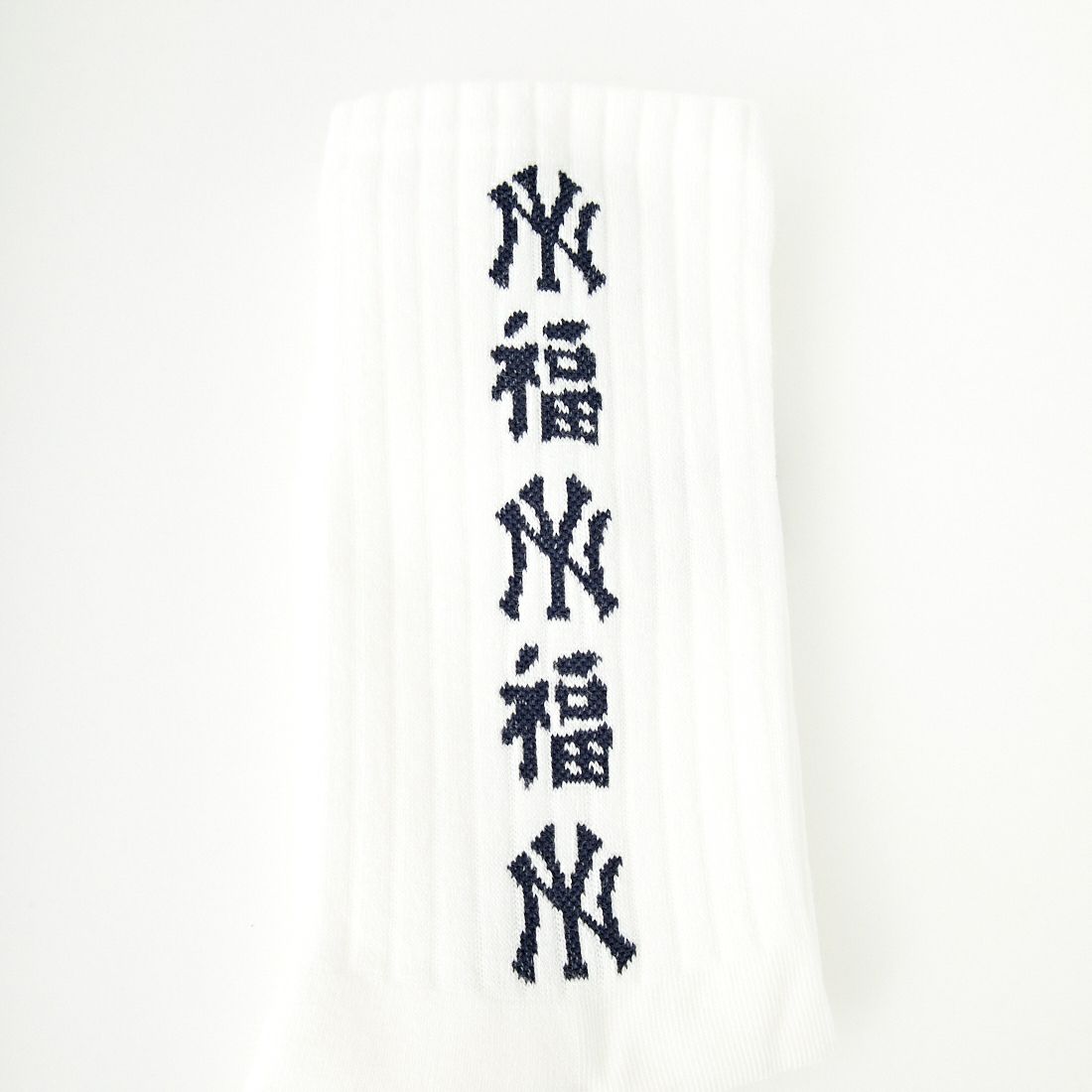 MLB × ROSTER SOX [エムエルビー × ロスターソックス] MLB 福ソックス [MLB-218] WH-YANKEES