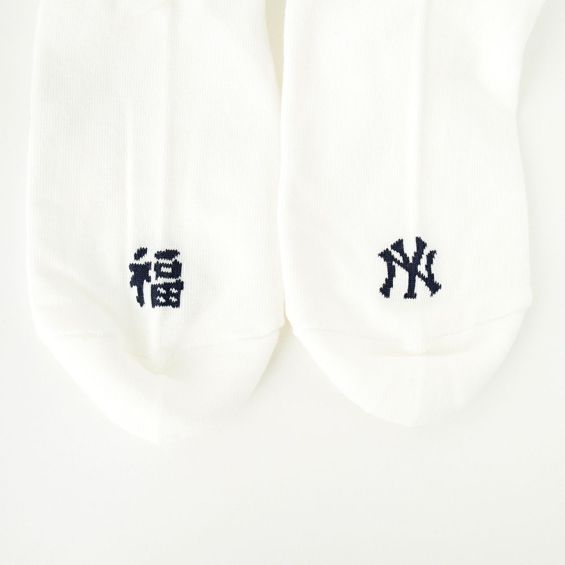 MLB × ROSTER SOX [エムエルビー × ロスターソックス] MLB 福ソックス [MLB-218] WH-YANKEES