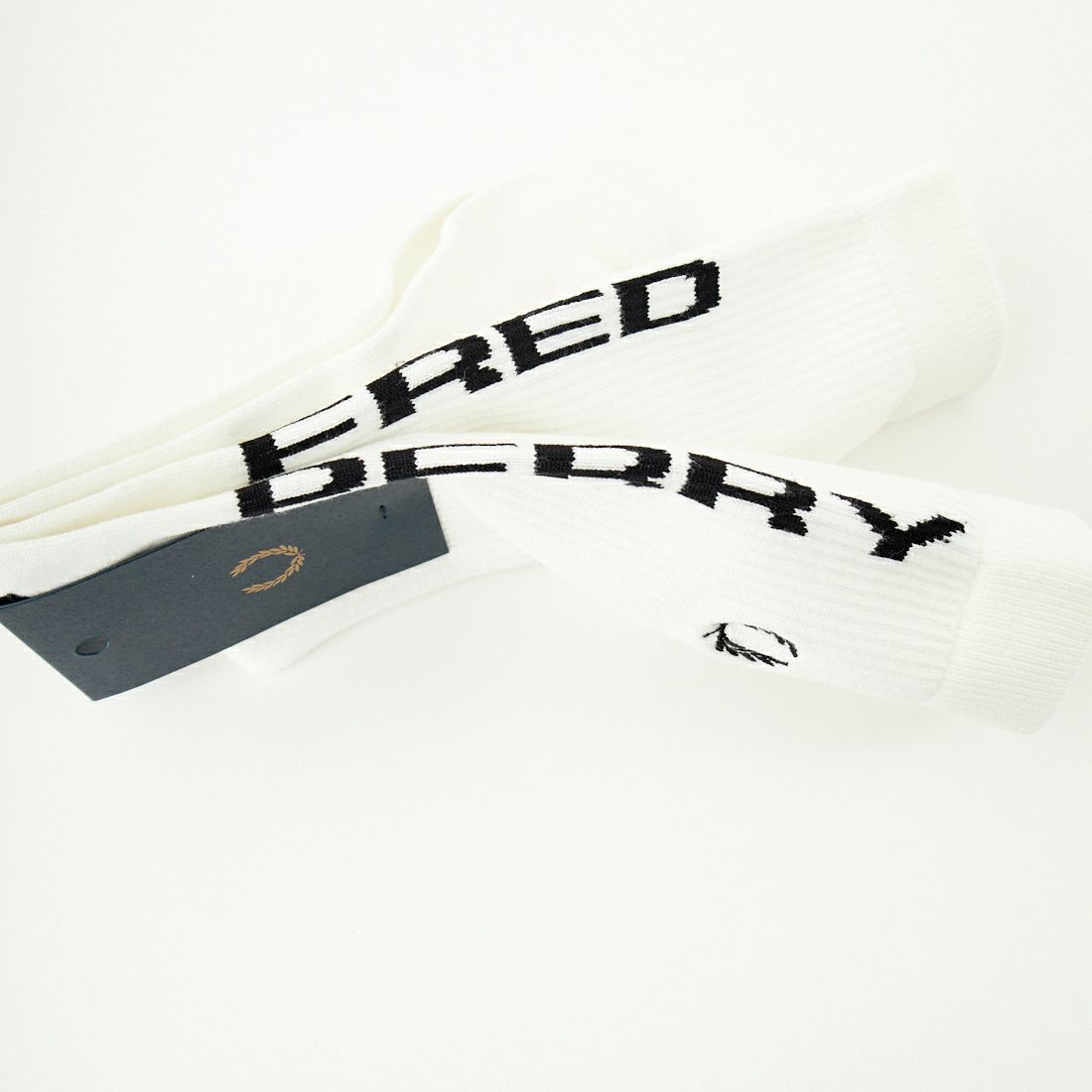 FRED PERRY [フレッドペリー] ジャガードソックス [C8160] 129 SNOW W