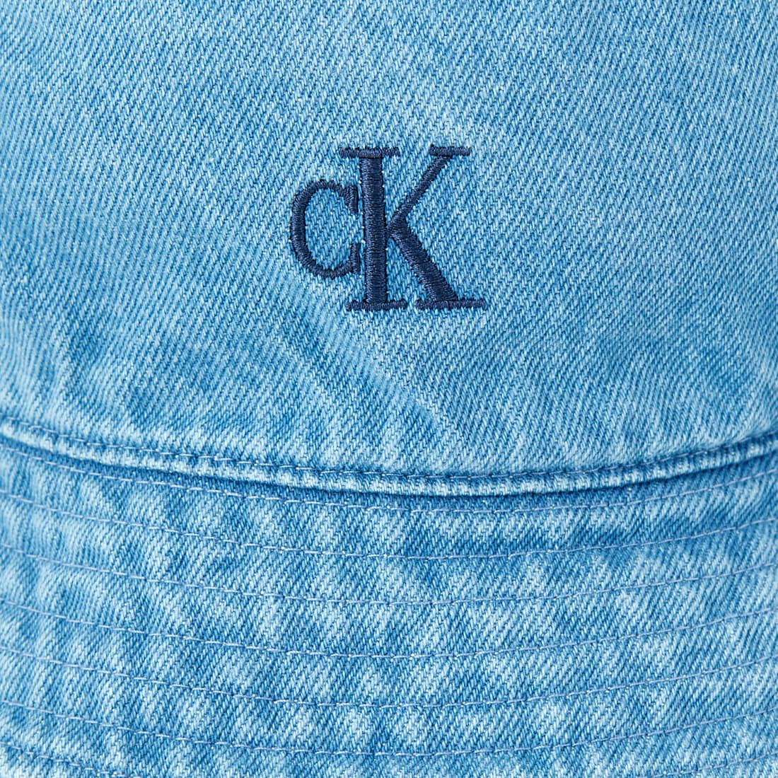 Calvin Klein [カルバンクライン] モノグラムロゴデニムバケットハット [4G5042G] LHK