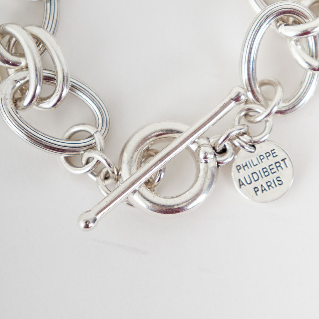 PHILIPPE AUDIBERT [フィリップ オーディベール] BYRON LAITON チェーンブレスレット [BR3710] SILVER