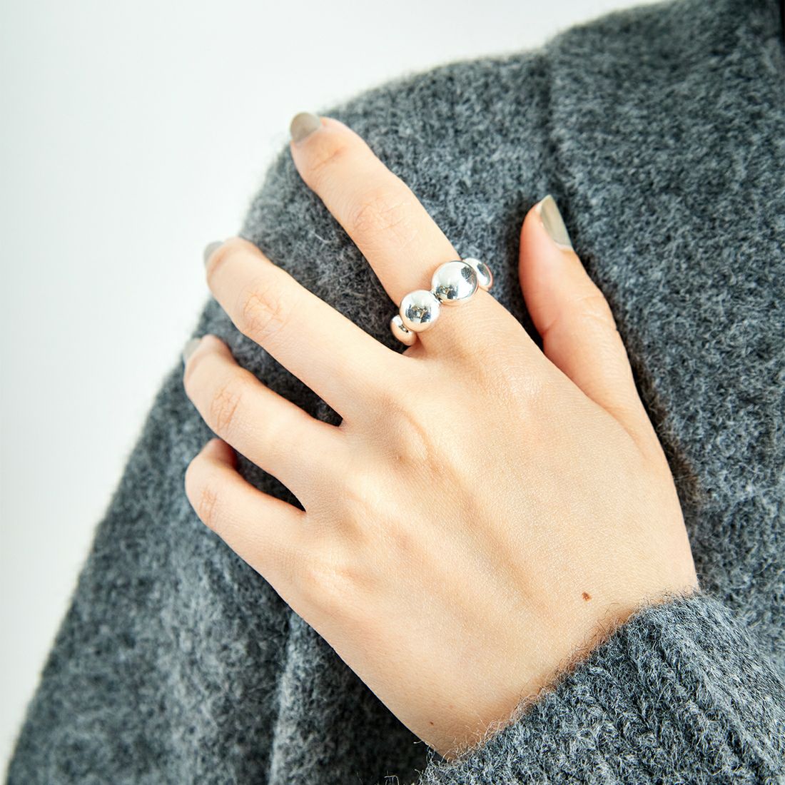 PHILIPPE AUDIBERT [フィリップ オーディベール] BAGUE LIZZIE LATION シルバーリング  [BG5594]｜ジーンズファクトリー公式通販サイト - JEANS FACTORY Online Shop