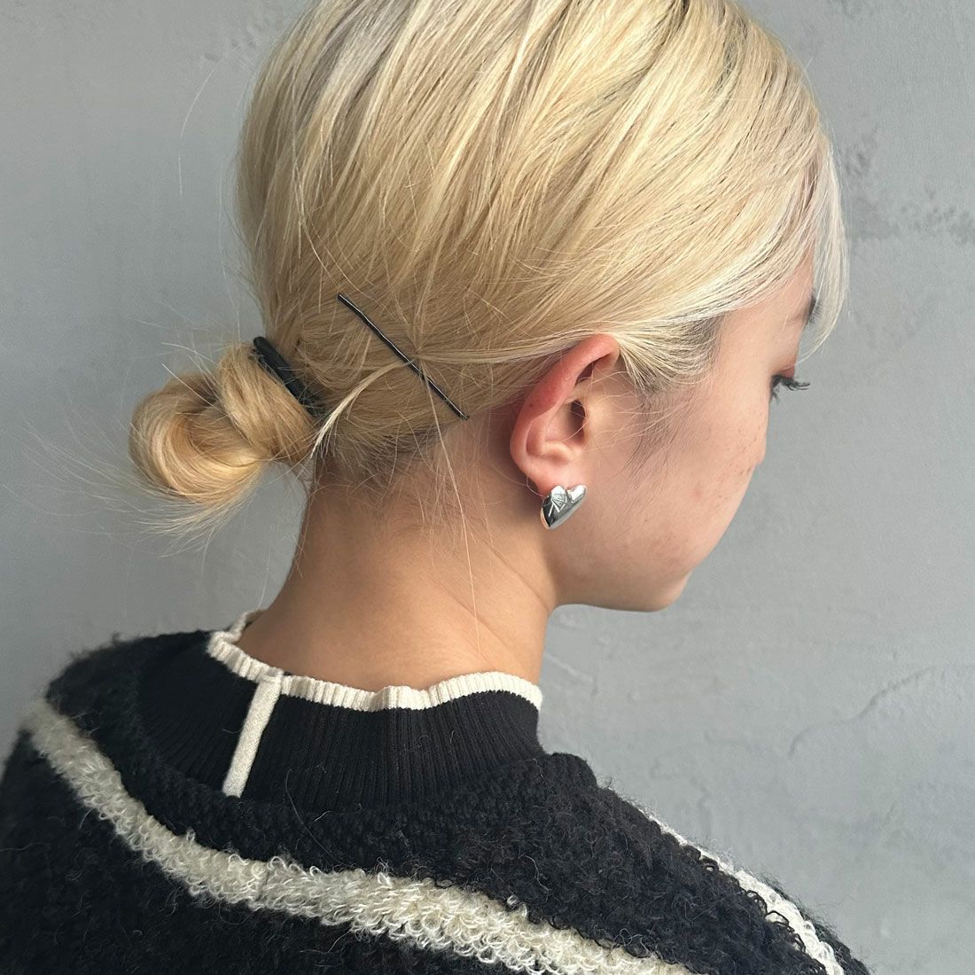 PHILIPPE AUDIBERT [フィリップ オーディベール] WANDA LATION ハートモチーフシルバーピアス [BO5302] SILVER