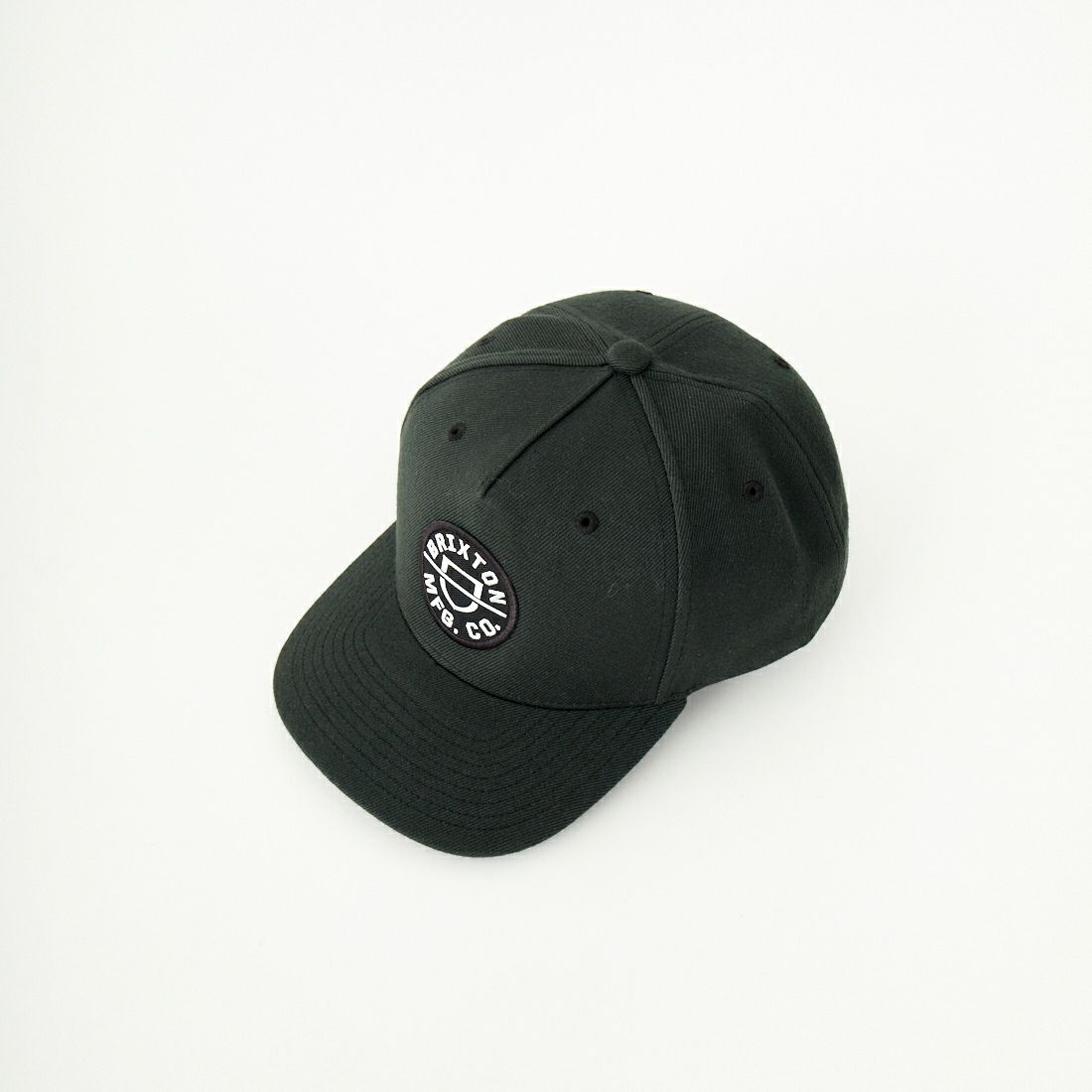 BRIXTON [ブリクストン] CREST C MP スナップバックキャップ [11001] BLACK