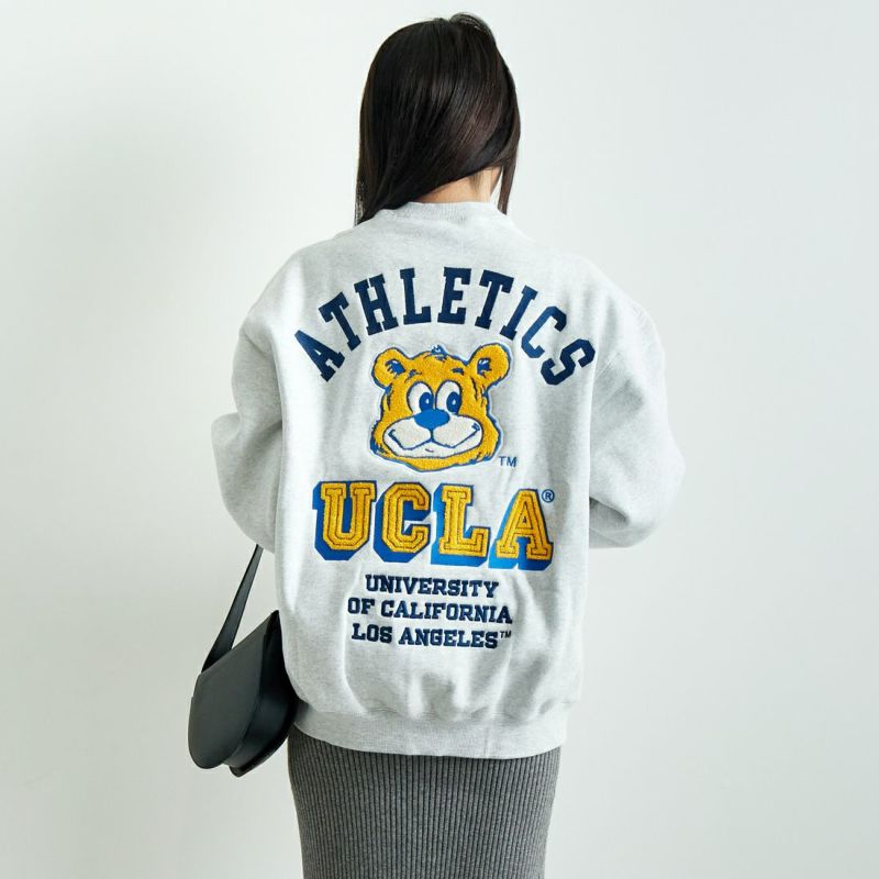 UCLA [ユーシーエルエー] サガラ刺繍ロゴ スウェットパーカー [244AN2PK014]｜ジーンズファクトリー公式通販サイト - JEANS  FACTORY Online Shop