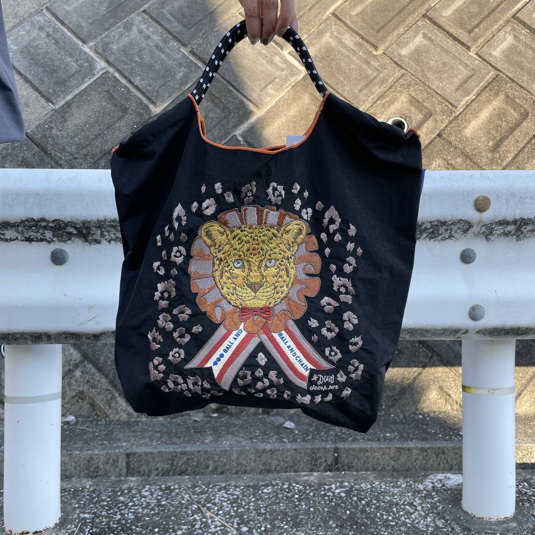 Ball&Chain [ボBall&Chain [ボールアンドチェーン] エコバッグ D.LEOPARD [DLEOPARD] 31301201ールアンドチェーン] エコバッグ D.LEOPARD [DLEOPARD] 31301201