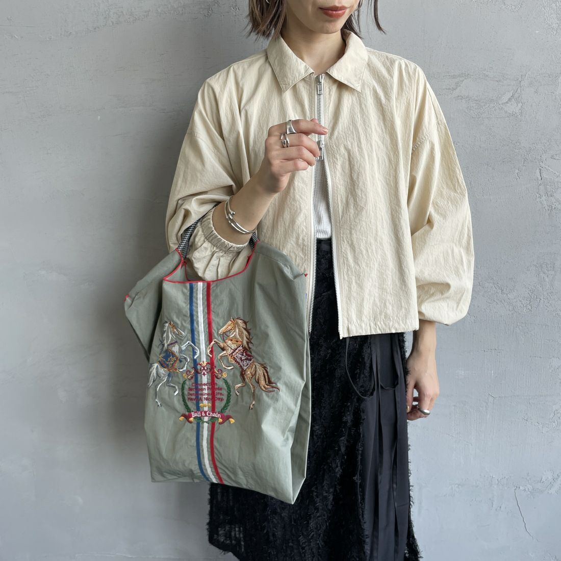 Ball&Chain [ボールアンドチェーン] エコバッグ TWO.HORSES [TWOHORSES] 30102411