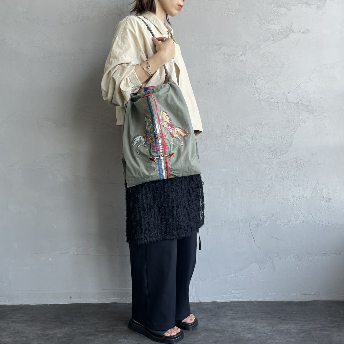 Ball&Chain [ボールアンドチェーン] エコバッグ TWO.HORSES [TWOHORSES] 30102411