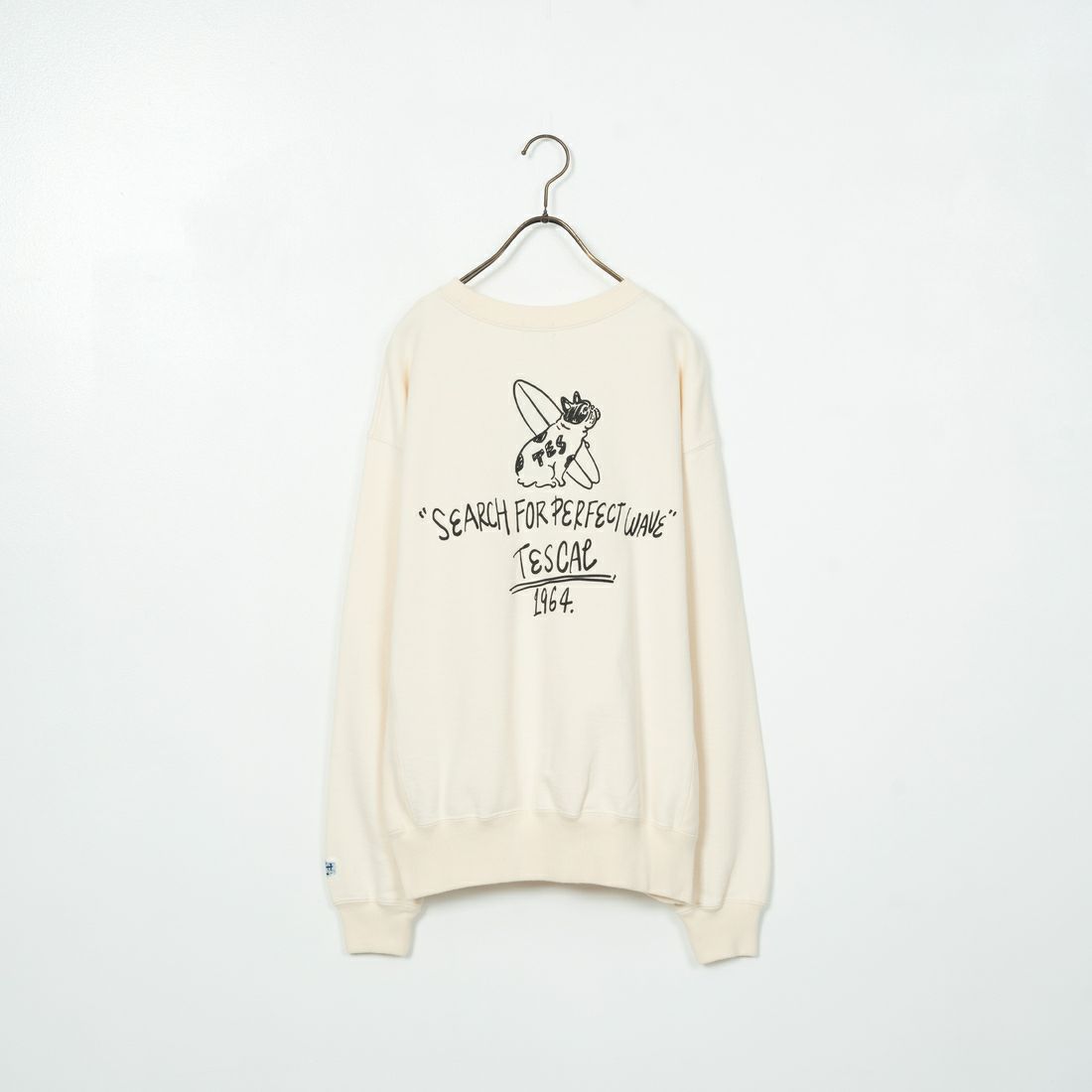 The Endless Summer [エンドレスサマー] 別注 手描き風BUHI バックプリントスウェット [FH-24774502-JF] 05 IVORY