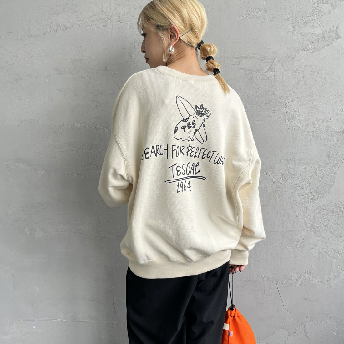 05 IVORY&&モデル身長：150cm 着用サイズ：S&&