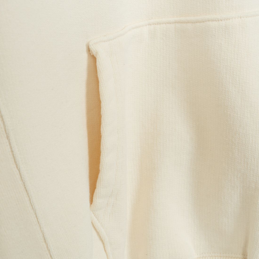 The Endless Summer [エンドレスサマー] 別注 BUHI フロッキーロゴプリント スウェットパーカー [FH-24774506-JF] 05 IVORY