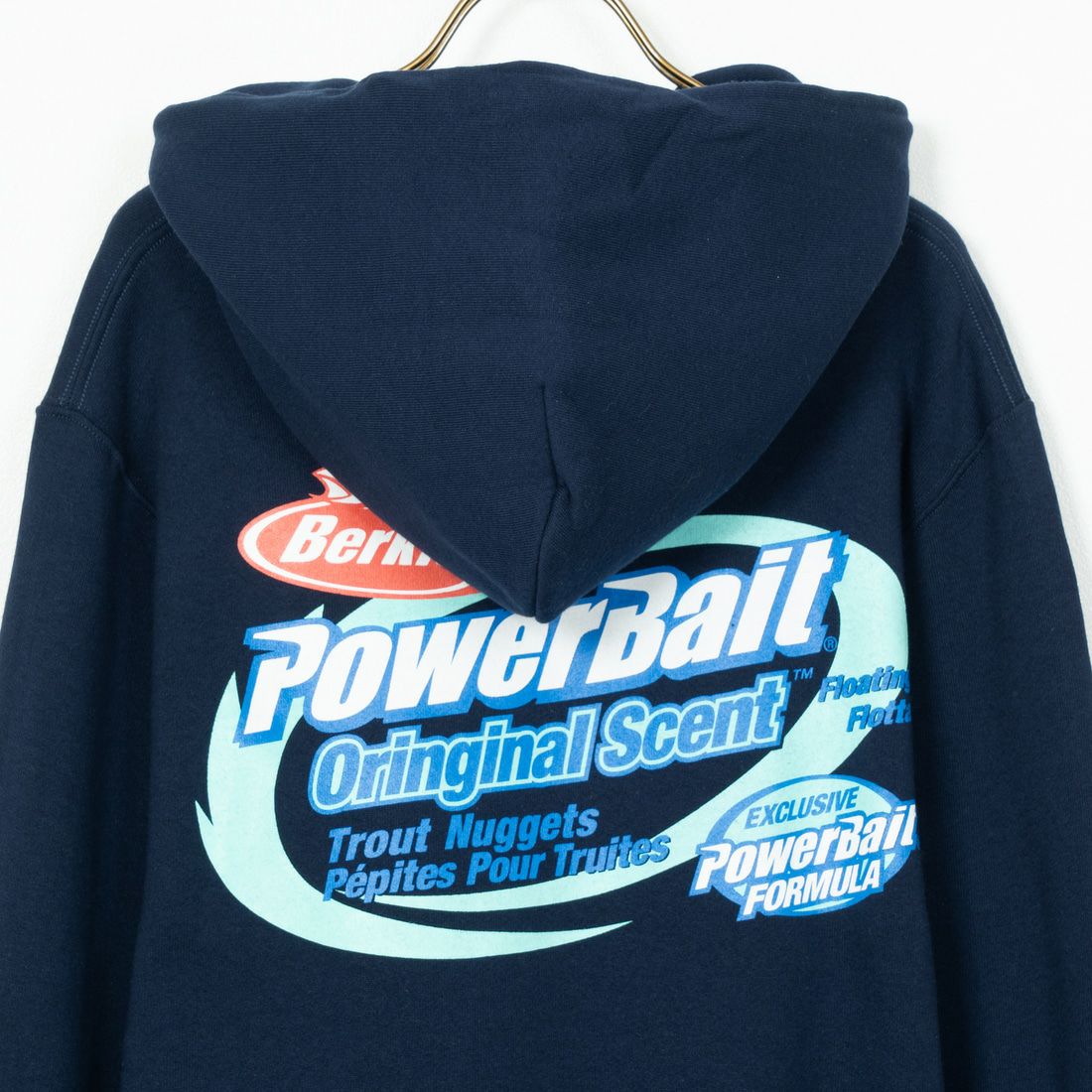 Berkley × RUSSELL ATHLETIC [バークレー × ラッセルアスレチック] 別注 バックプリント スウェットパーカー [RBK-24175IN-JF2] NAVY