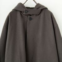 【24aw】STILLBYHAND スティルバイハンド ラムウールフードコート STILL BY HAND スティルバイハンド 「ラムウール素材 フード