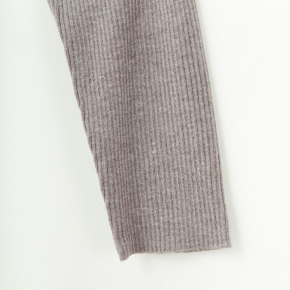 mizuiro ind [ミズイロインド] ケープカラーリブプルオーバー [4-220072] 19 L.BEIGE