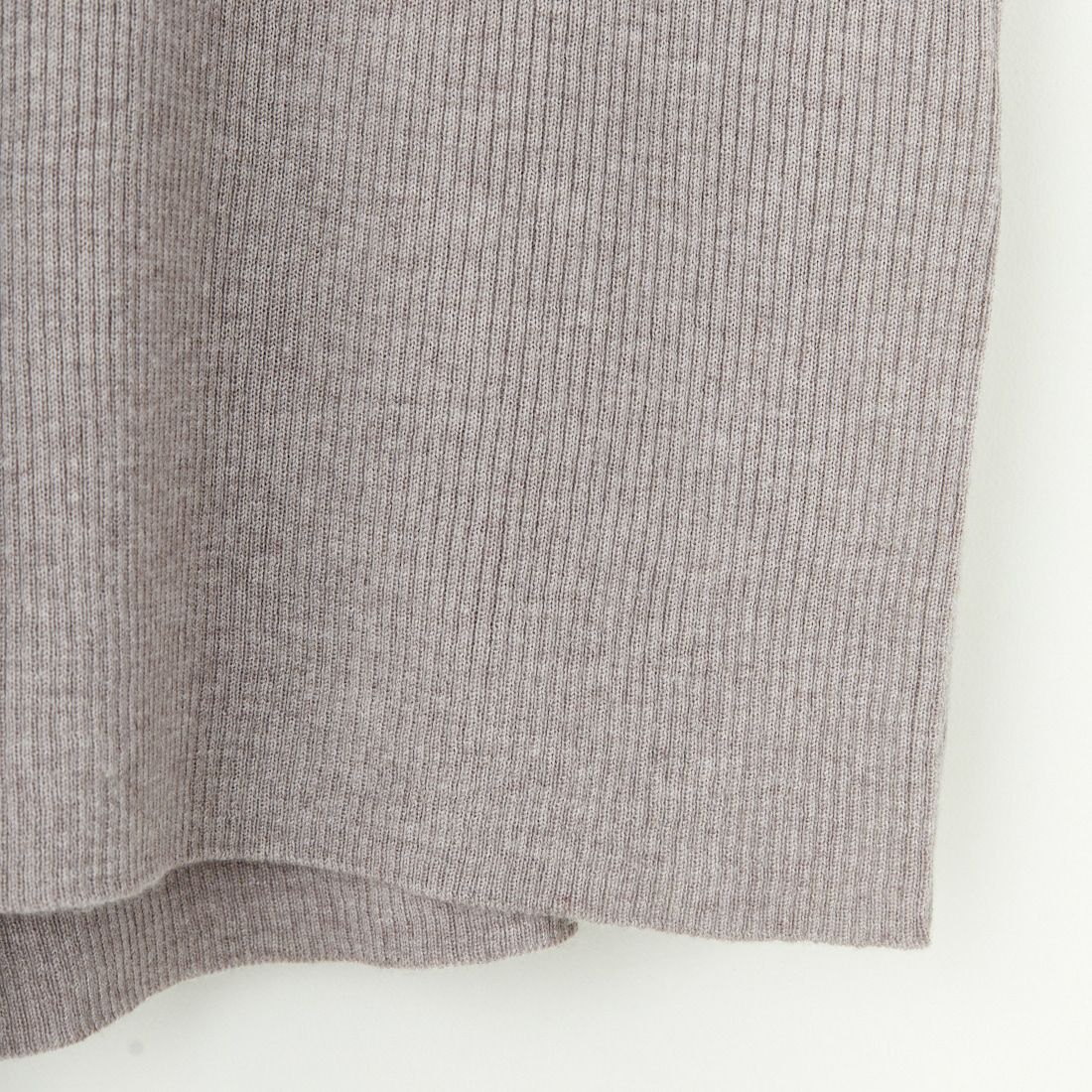 mizuiro ind [ミズイロインド] ケープカラーリブプルオーバー [4-220072] 19 L.BEIGE