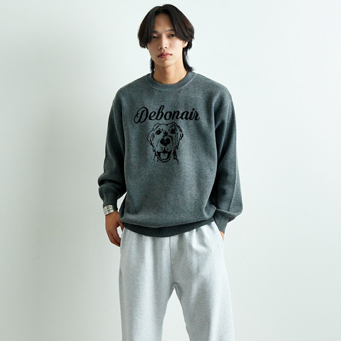 GREY&&モデル身長：179cm 着用サイズ：L&&