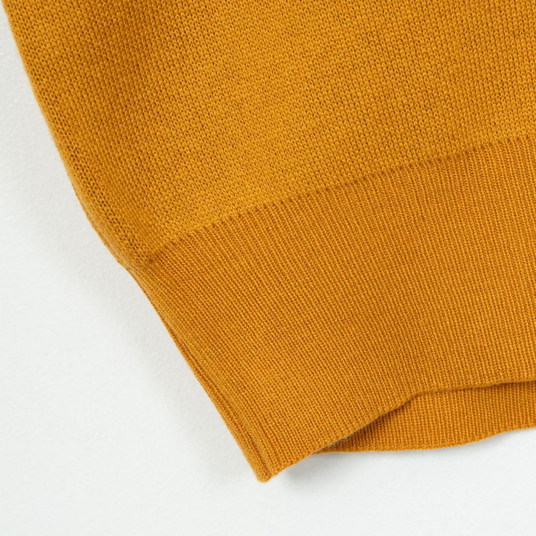Jeans Factory Clothes [ジーンズファクトリークローズ] ダブルジャガードドックフェイスニット [JFC-244-068] MUSTARD