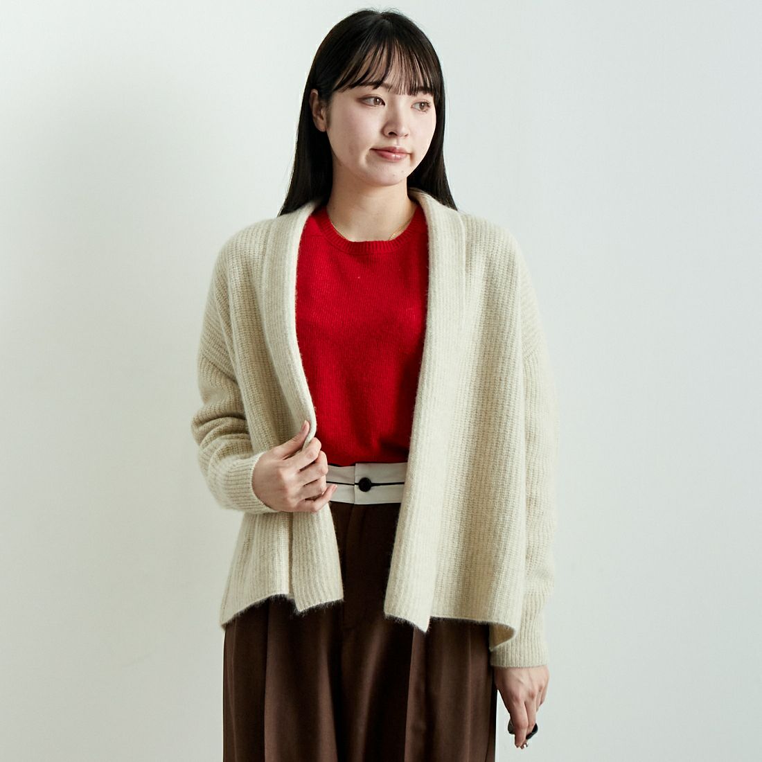 ｵﾌ&&モデル身長：167cm 着用サイズ：F&&