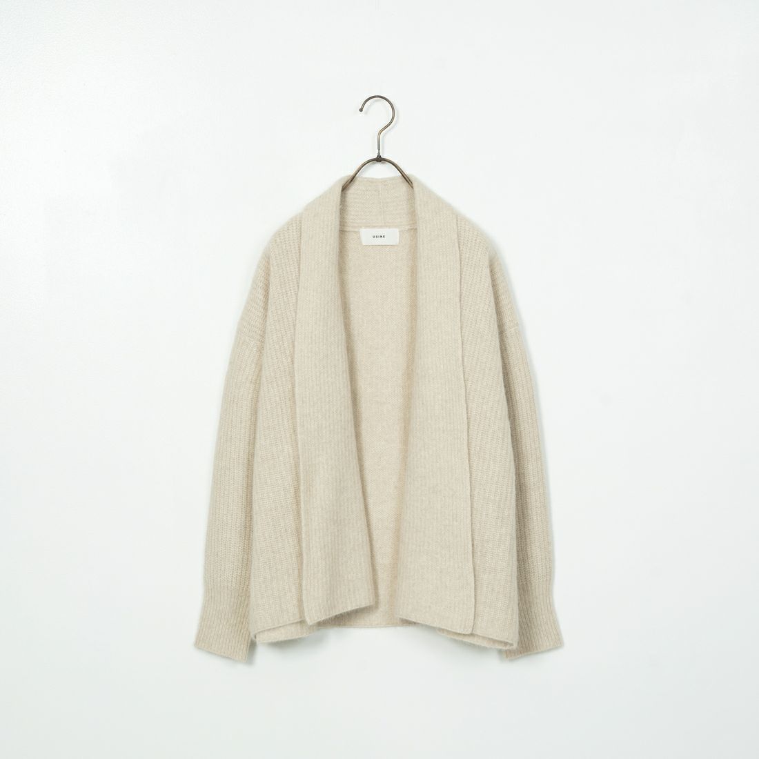 USINE [ユジーヌ] フォックス混ラメトッパーカーディガン [11243817] ｵﾌ