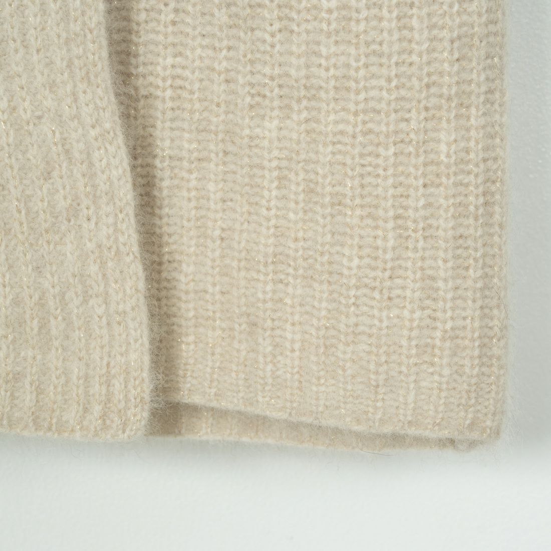 USINE [ユジーヌ] フォックス混ラメトッパーカーディガン [11243817] ｵﾌ