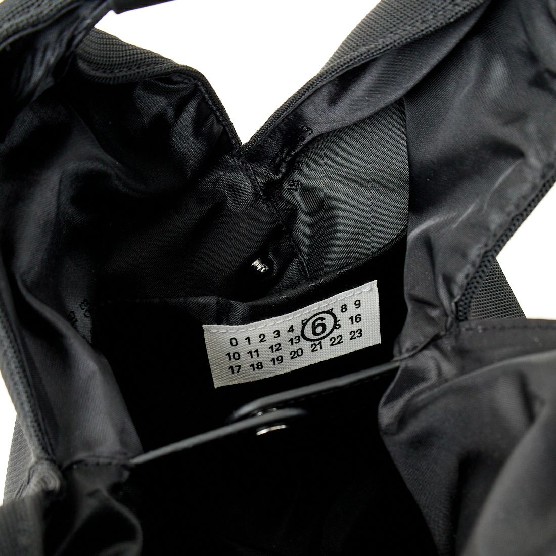 MM6 Maison Margiela [エムエムシックス メゾン マルジェラ] ジャパニーズ バケットハンドバッグ [SB6WD0027-P6414] T8013 BLAC