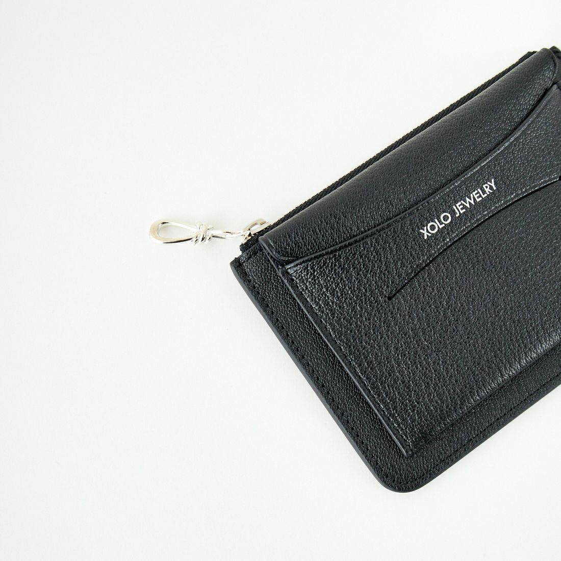 XOLO JEWELRY [ショロジュエリー] ジップカードケース [XOW001-BLK] BLK
