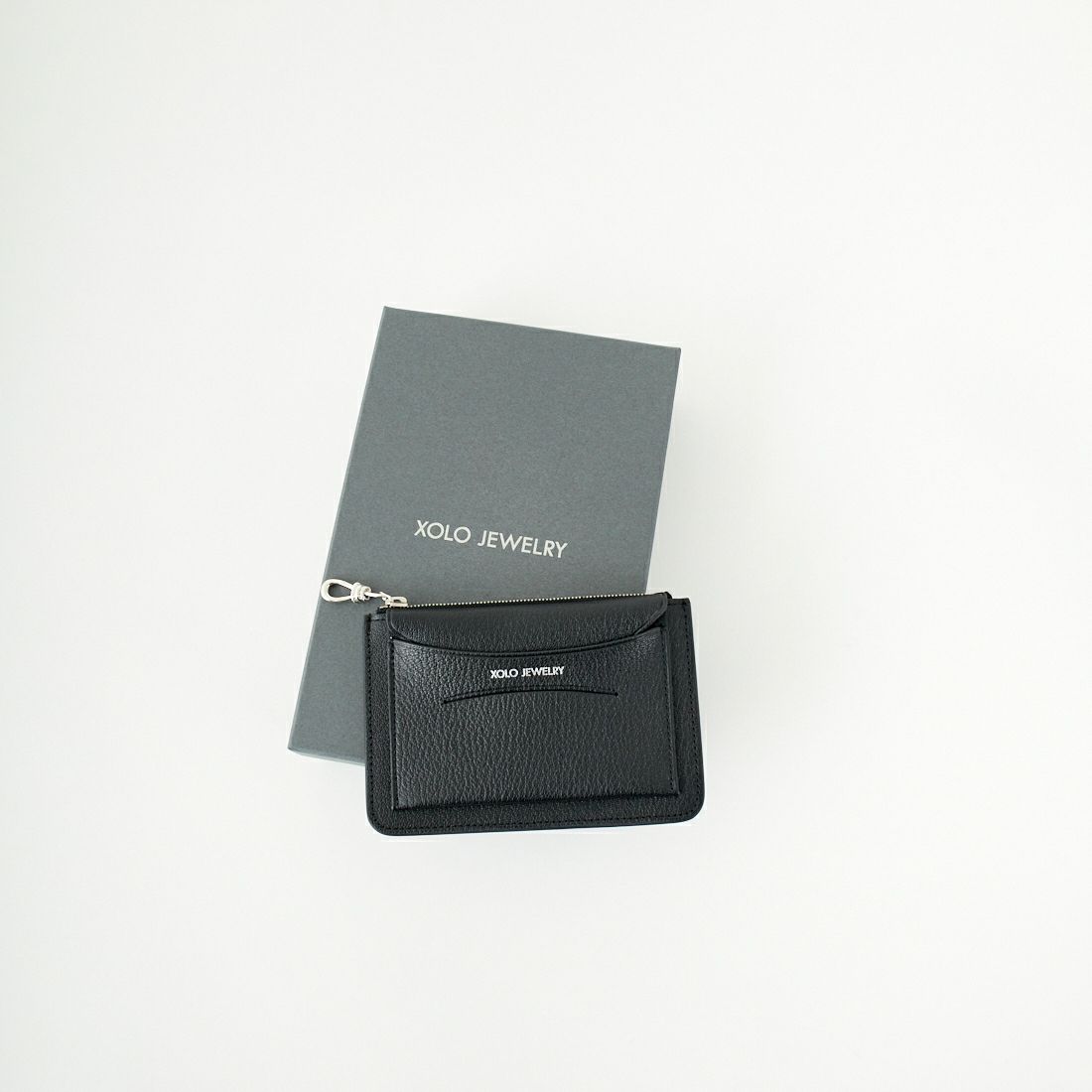 XOLO JEWELRY [ショロジュエリー] ジップカードケース [XOW001-BLK] BLK
