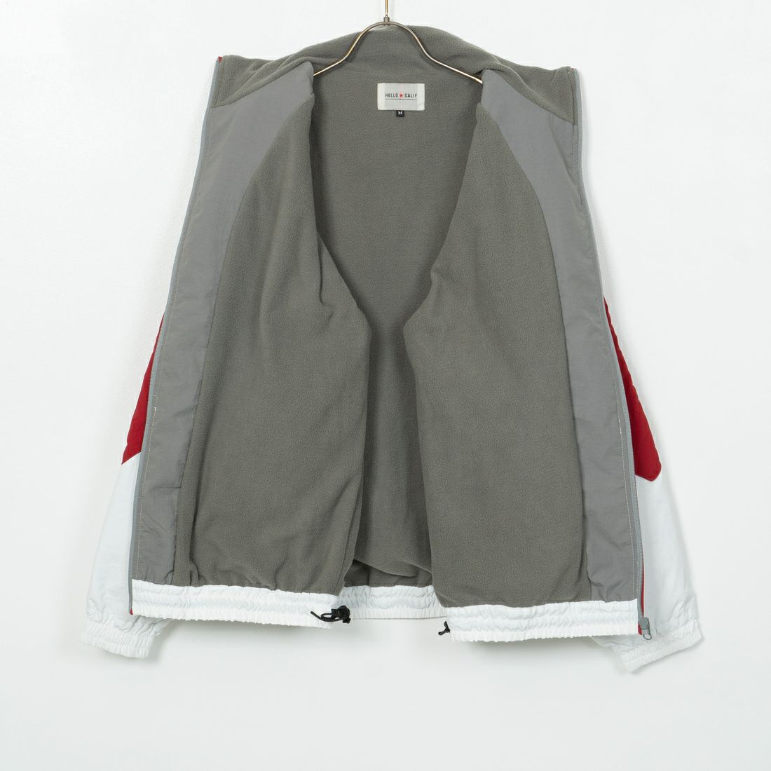 HELLO CALIF [ハローカリフ] ナイロンワッシャートラックジャケット [24412JF] RED