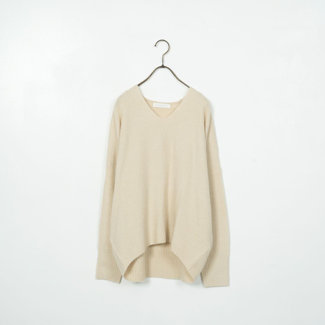 Jeans Factory Clothes [ジーンズファクトリークローズ] フォックス混Vネックニット [998-17530] 03 ﾊﾞﾆﾗ