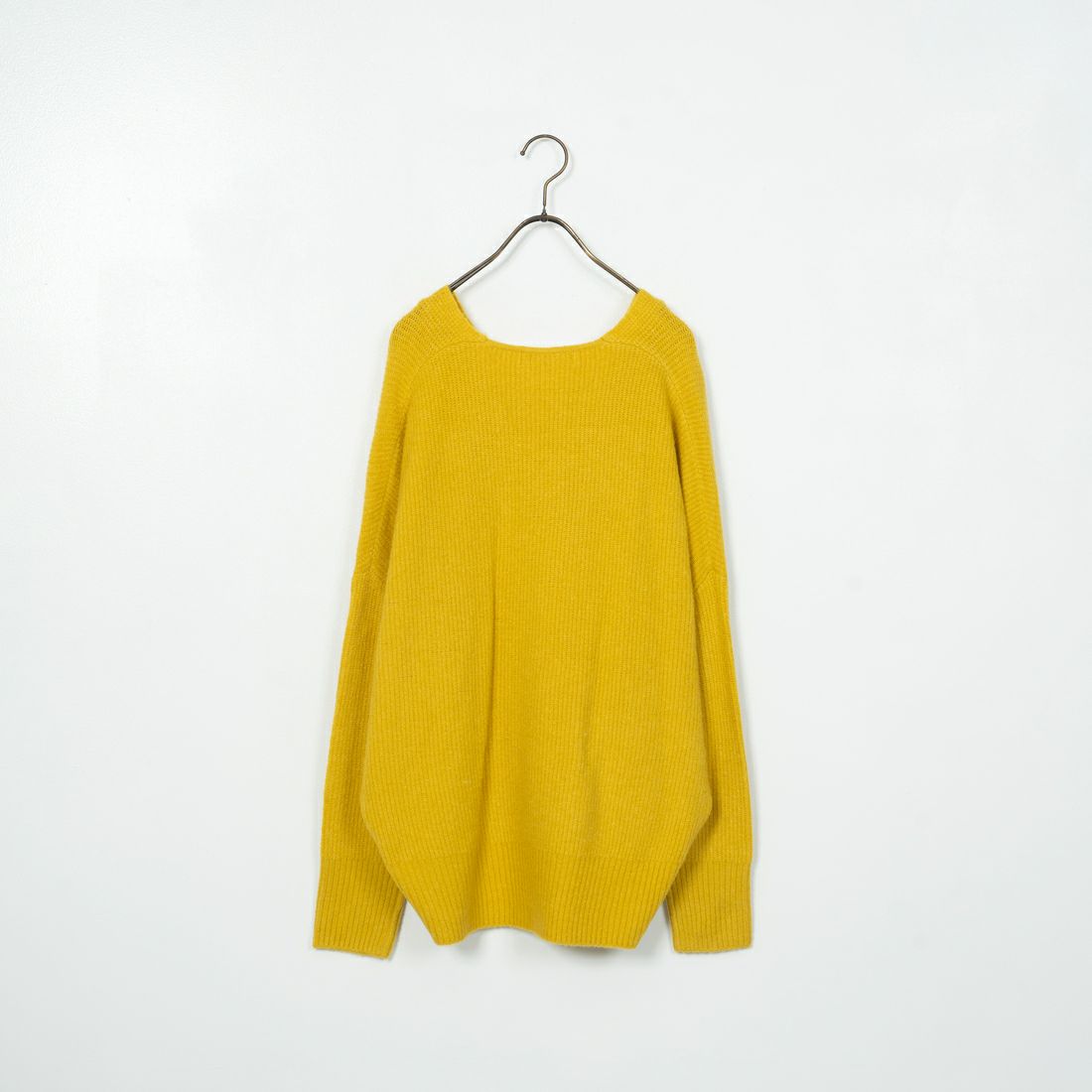 Jeans Factory Clothes [ジーンズファクトリークローズ] フォックス混Vネックニット [998-17530] 51 ｲｴﾛｰ