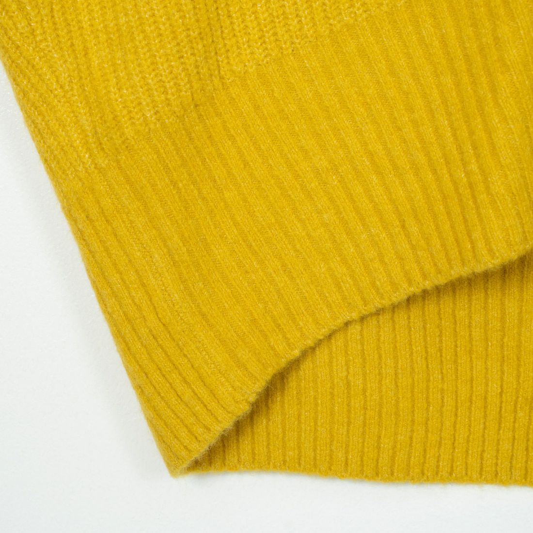 Jeans Factory Clothes [ジーンズファクトリークローズ] フォックス混Vネックニット [998-17530] 51 ｲｴﾛｰ