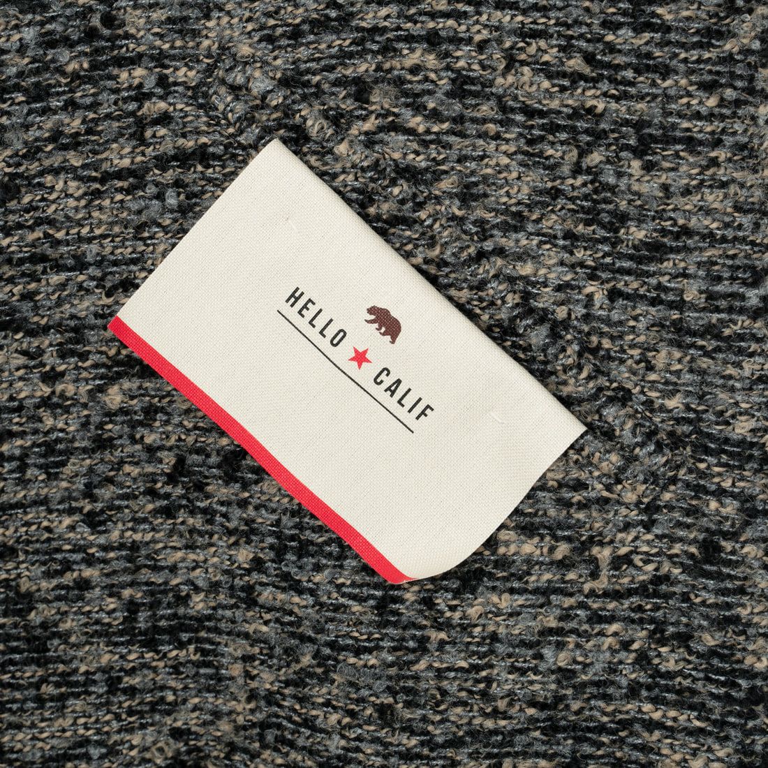 HELLO CALIF [ハローカリフ] リングヤーンショートワークジャケット [HC-244-073] 710 BEIGE