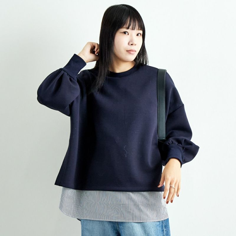 MICA&DEAL [マイカアンドディール] レイヤードプルオーバー [0124409291]｜ジーンズファクトリー公式通販サイト - JEANS  FACTORY Online Shop