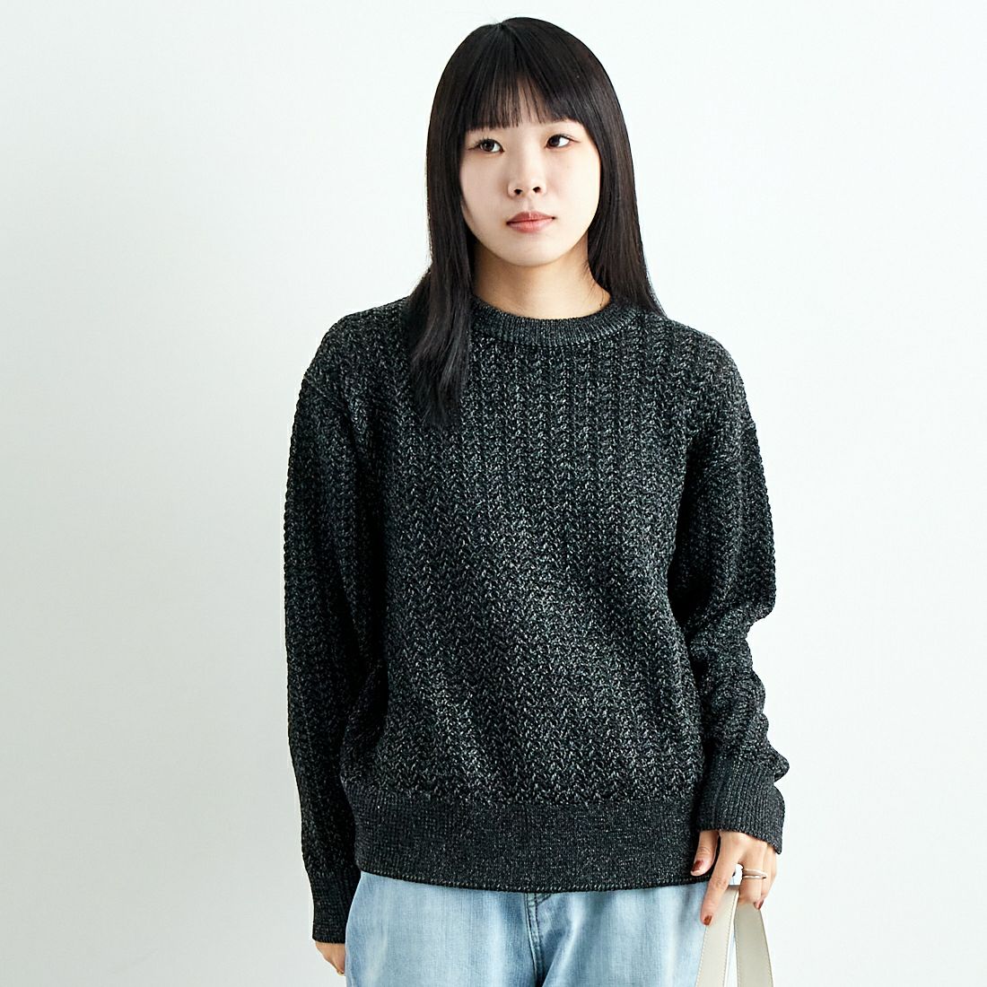 91 GRAY&&モデル身長：167cm 着用サイズ：F&&