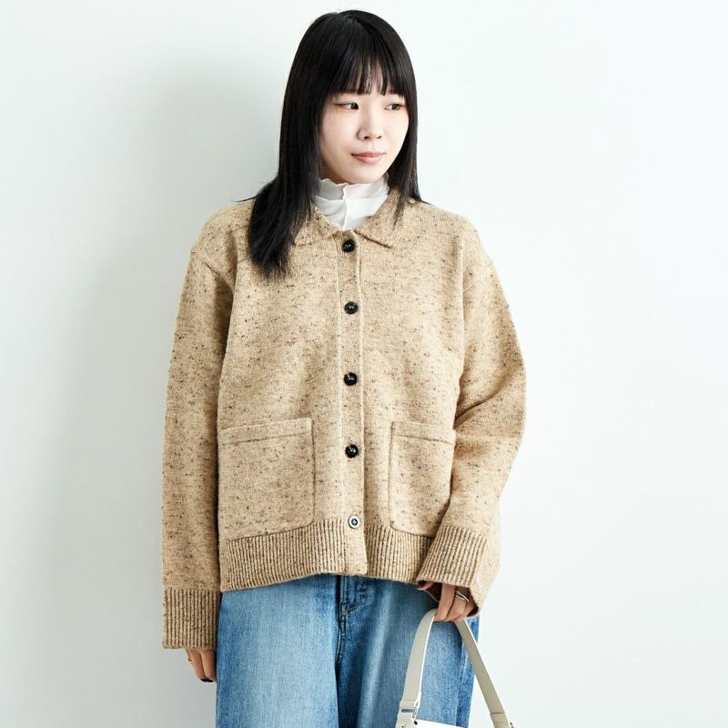 CHIGNON [シニヨン] モールヤーンロングリブカーディガン [9745-316LA]｜ジーンズファクトリー公式通販サイト - JEANS  FACTORY Online Shop