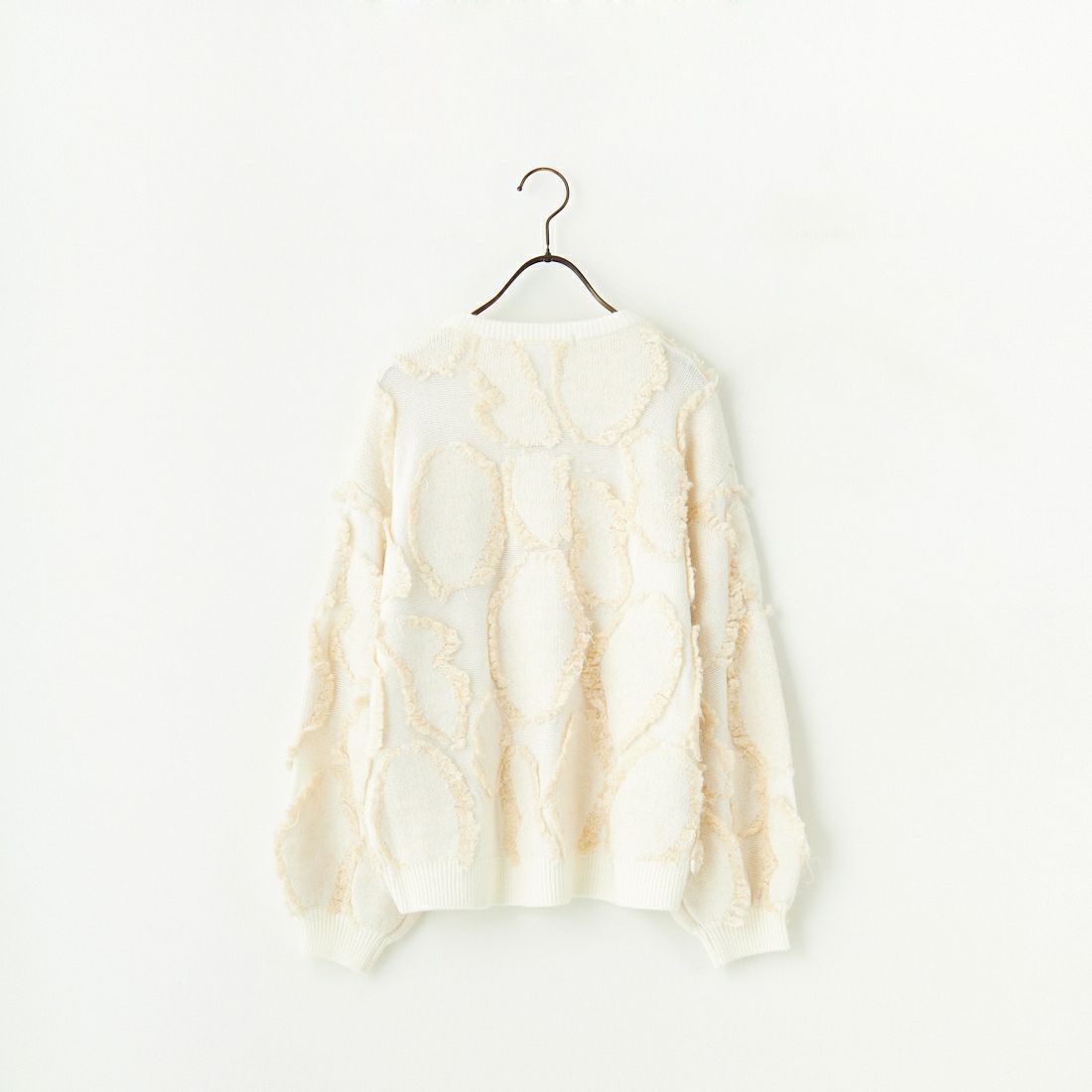 TORRAZZO DONNA [トラッゾドンナ] フリンジニットトップス [6257-450] 09 IVORY