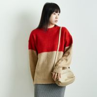 RED/BEG&&モデル身長：167cm 着用サイズ：F&&