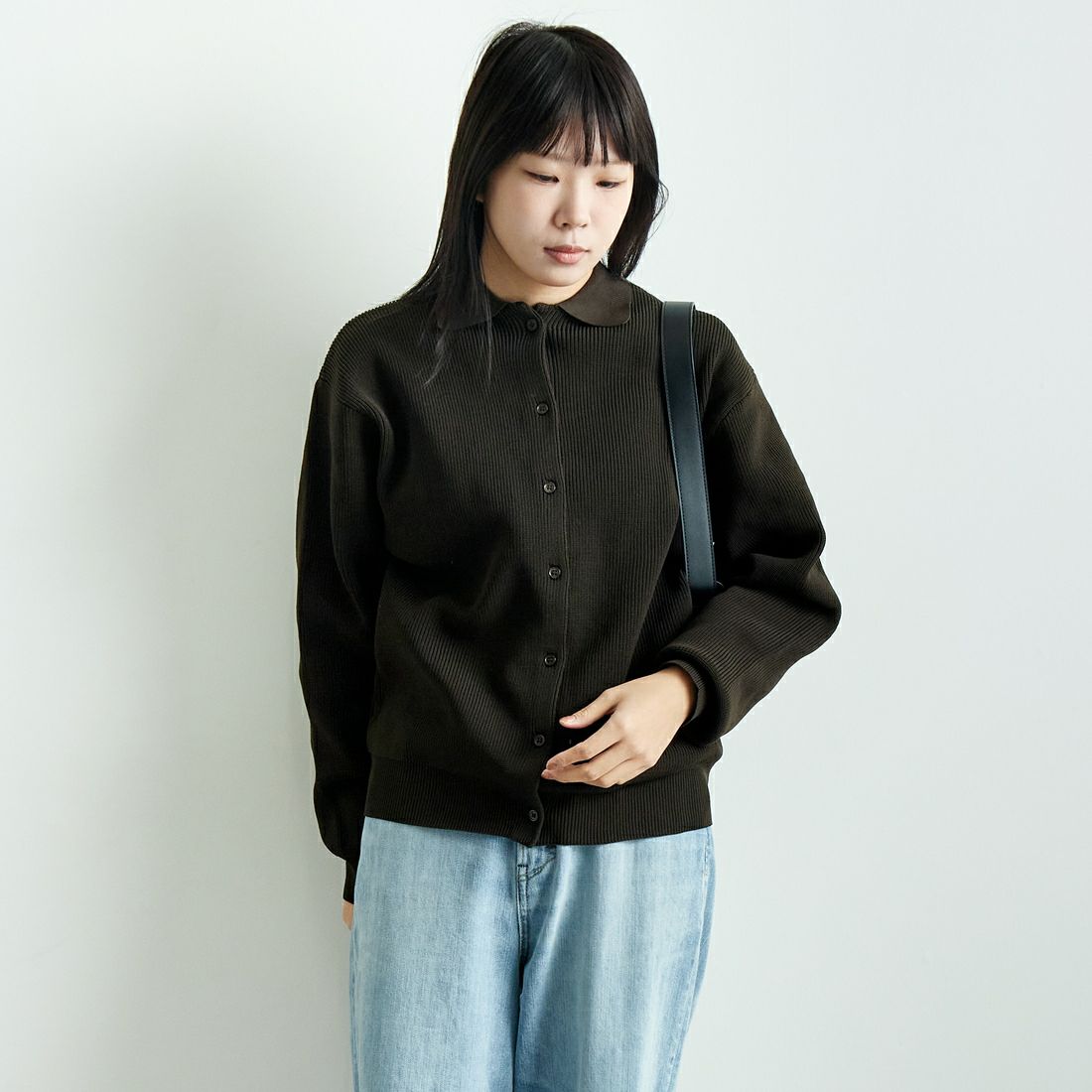 BROWN&&モデル身長：167cm 着用サイズ：F&&