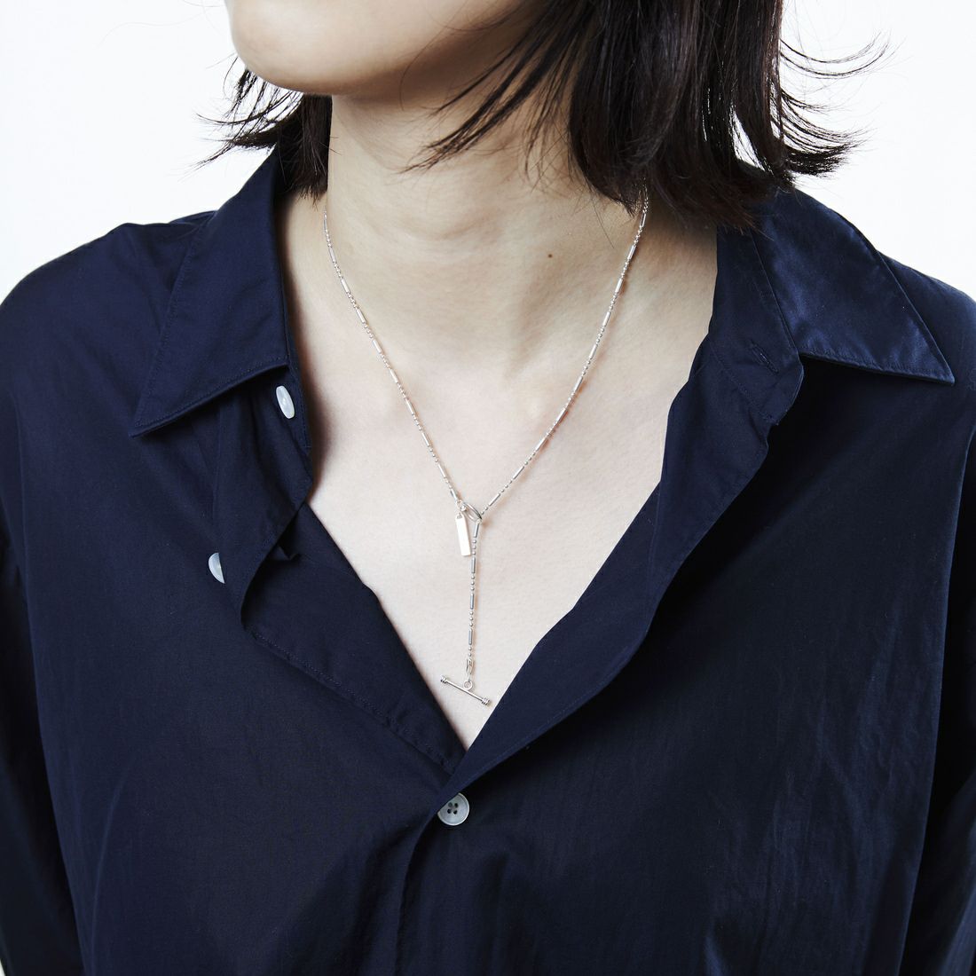 XOLO JEWELRY [ショロジュエリー] シリンダーリンクネックレス [XON041-60]