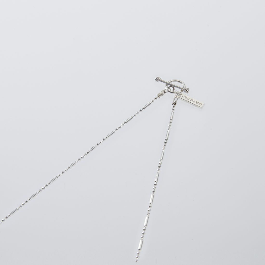 XOLO JEWELRY [ショロジュエリー] シリンダーリンクネックレス [XON041-60] SILVER