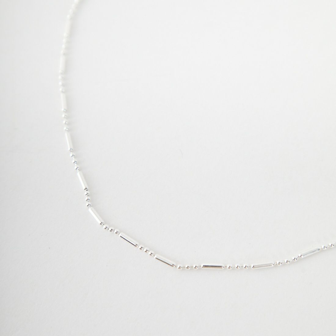 XOLO JEWELRY [ショロジュエリー] シリンダーリンクネックレス [XON041-60] SILVER