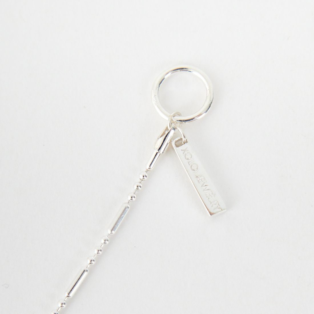 XOLO JEWELRY [ショロジュエリー] シリンダーリンクネックレス [XON041-60] SILVER